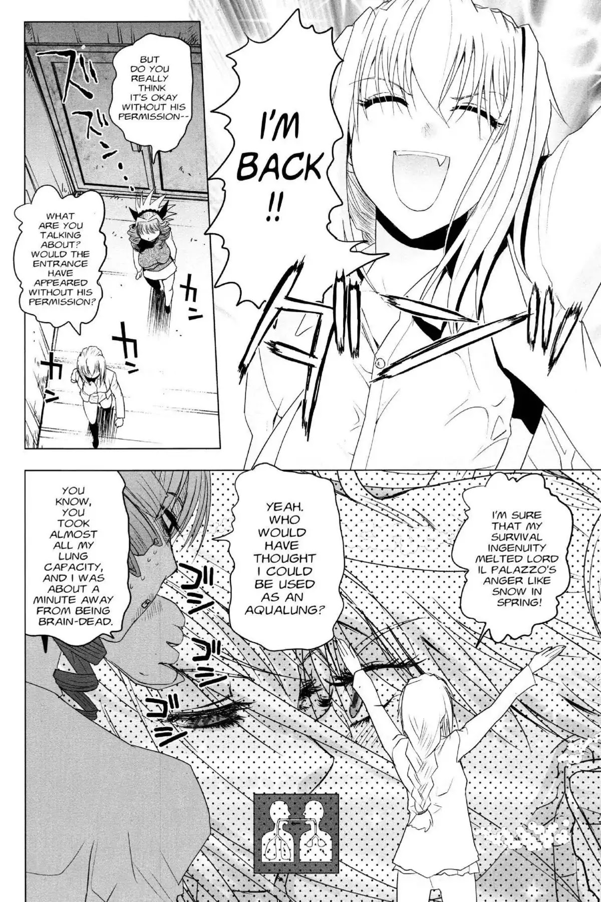 Excel Saga Chapter 21.2 page 4 - Vol.21 Mission 2: Homecoming