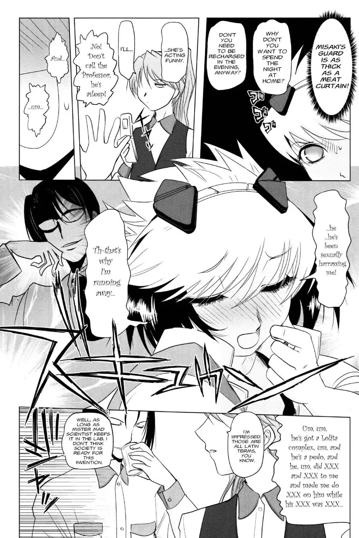 Excel Saga Chapter 21.4 page 17 - Vol.21 Mission 4: I am the Machine and the Machine is Me