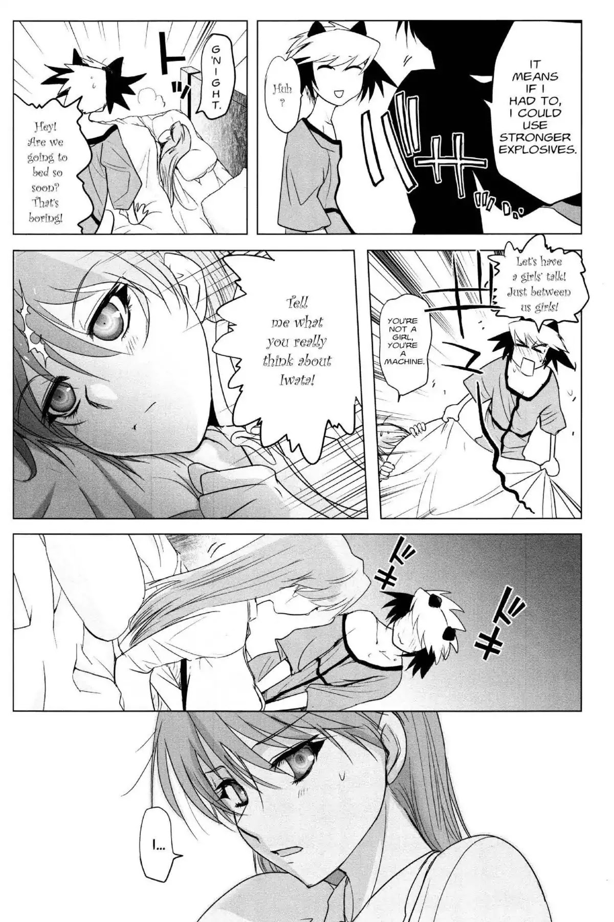 Excel Saga Chapter 21.4 page 24 - Vol.21 Mission 4: I am the Machine and the Machine is Me