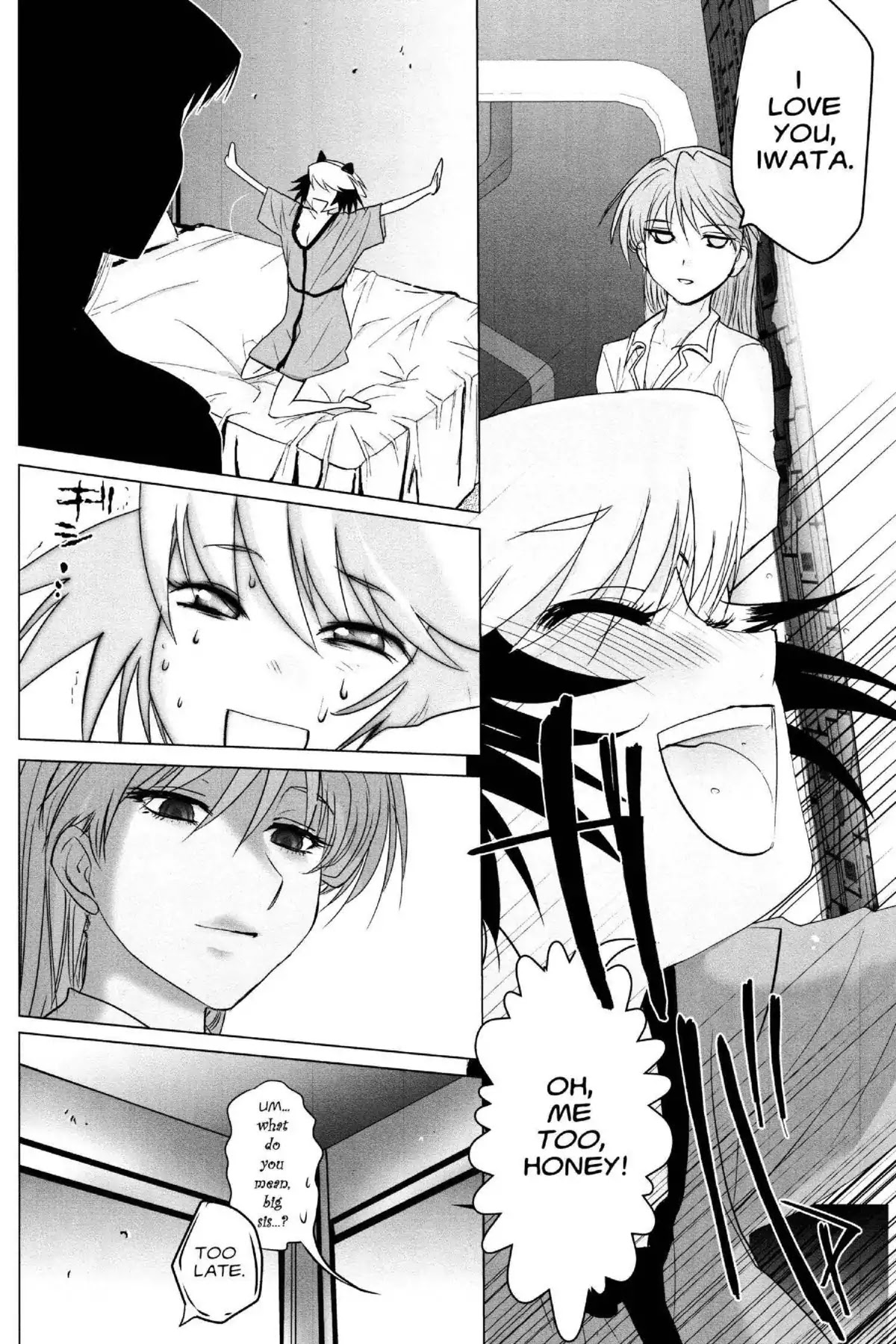 Excel Saga Chapter 21.4 page 26 - Vol.21 Mission 4: I am the Machine and the Machine is Me