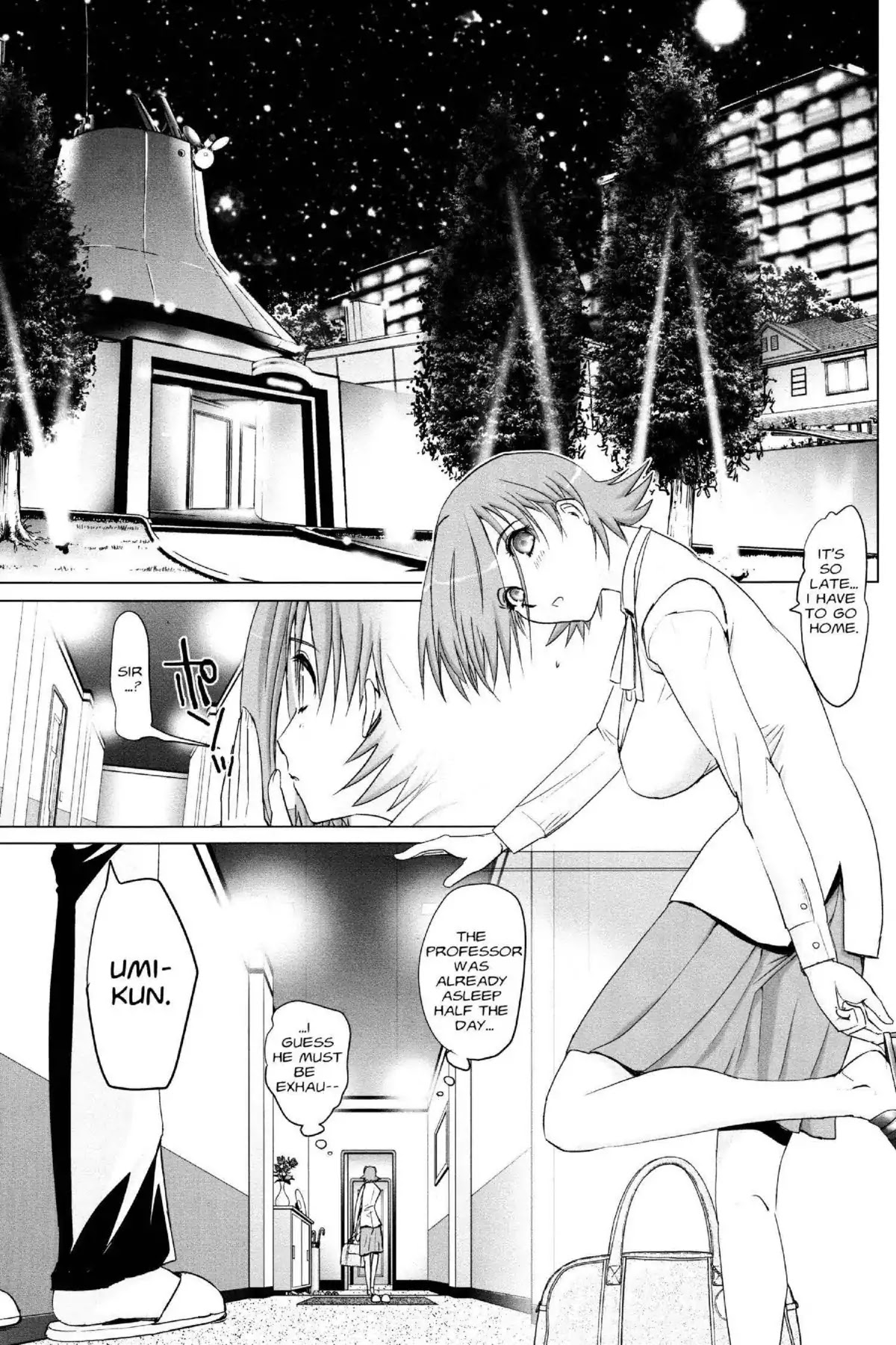Excel Saga Chapter 21.5 page 1 - Vol.21 Mission 5: I am the President and That's the Machine