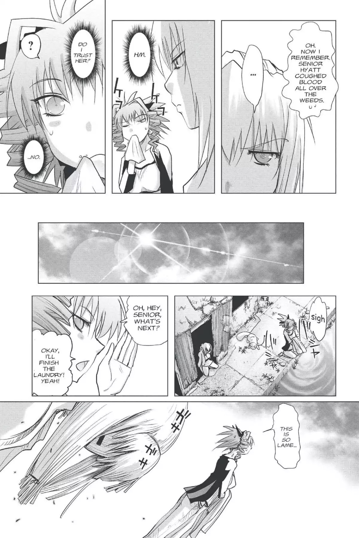 Excel Saga Chapter 22.1 page 14 - Vol.22 Mission 1: Lies, Misunderstandings and Exaggerations
