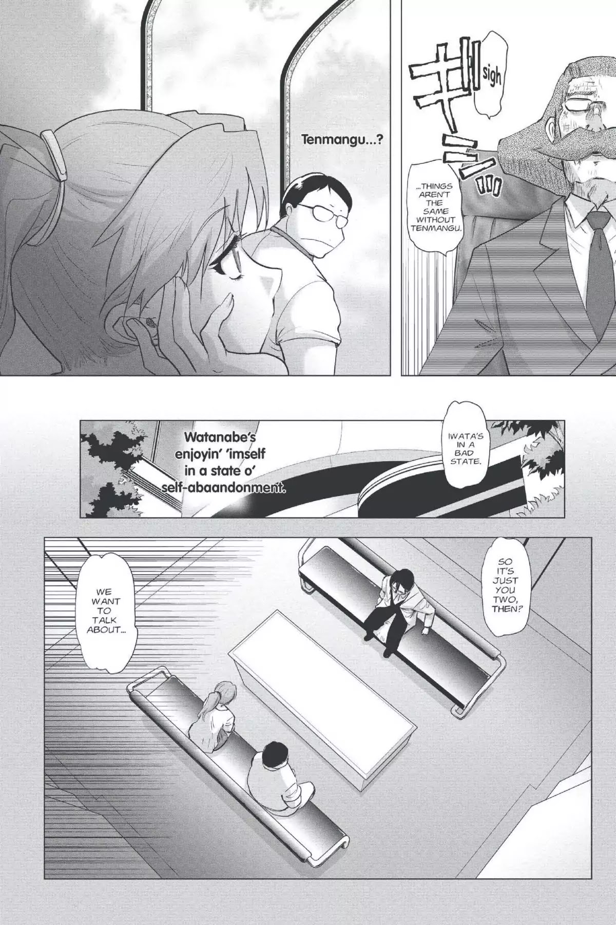 Excel Saga Chapter 22.1 page 19 - Vol.22 Mission 1: Lies, Misunderstandings and Exaggerations