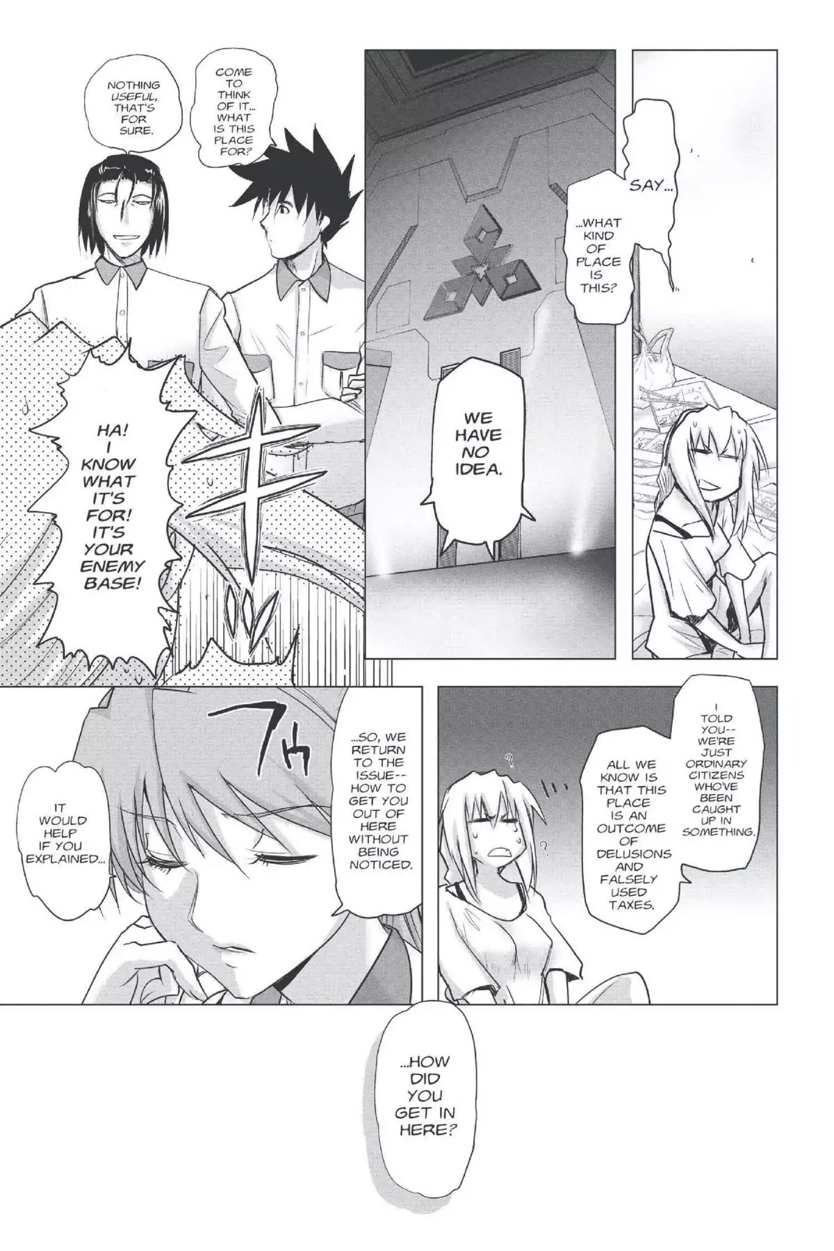 Excel Saga Chapter 22.2 page 11 - Vol.22 Mission 2: The Key and the Keyhole