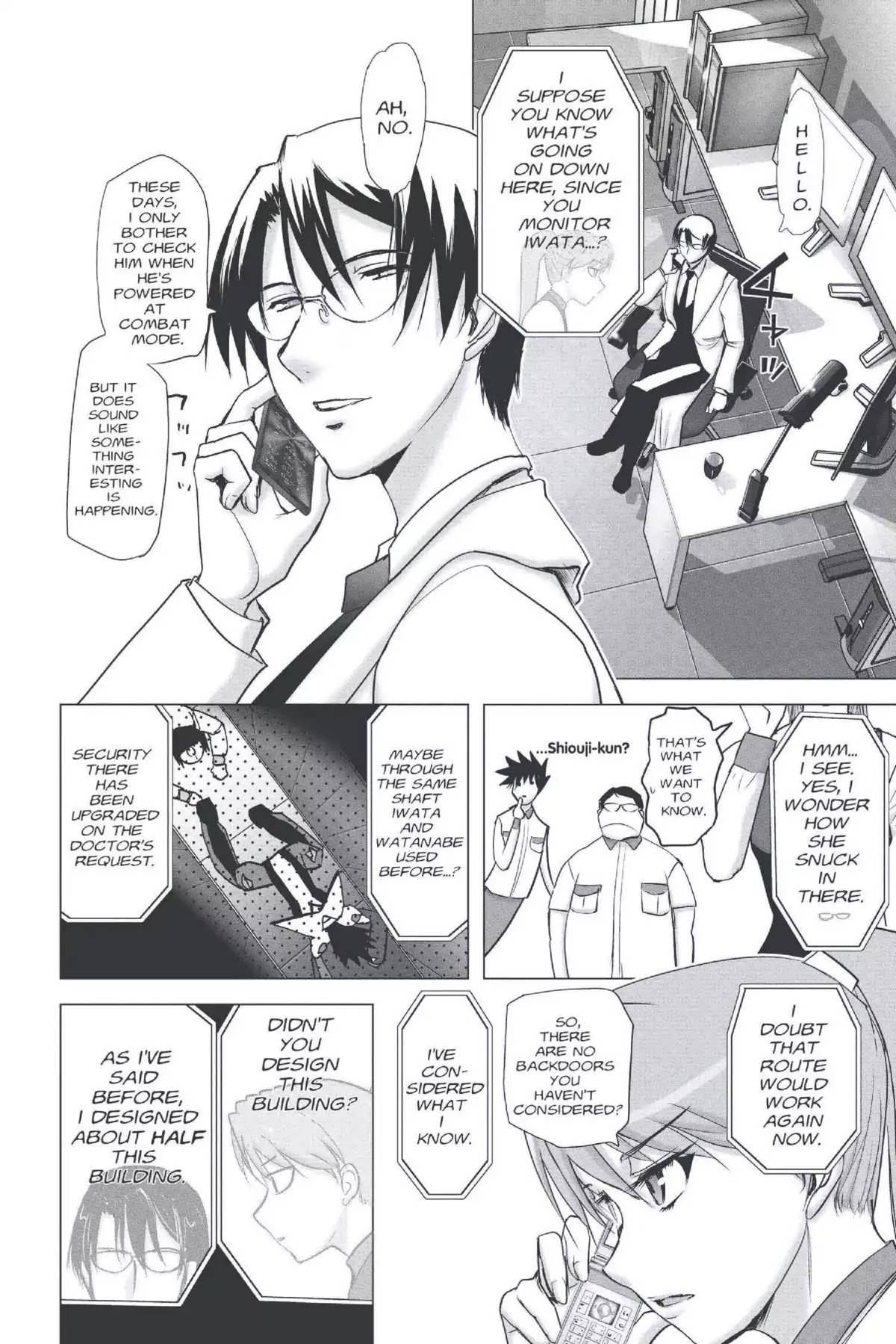 Excel Saga Chapter 22.2 page 14 - Vol.22 Mission 2: The Key and the Keyhole