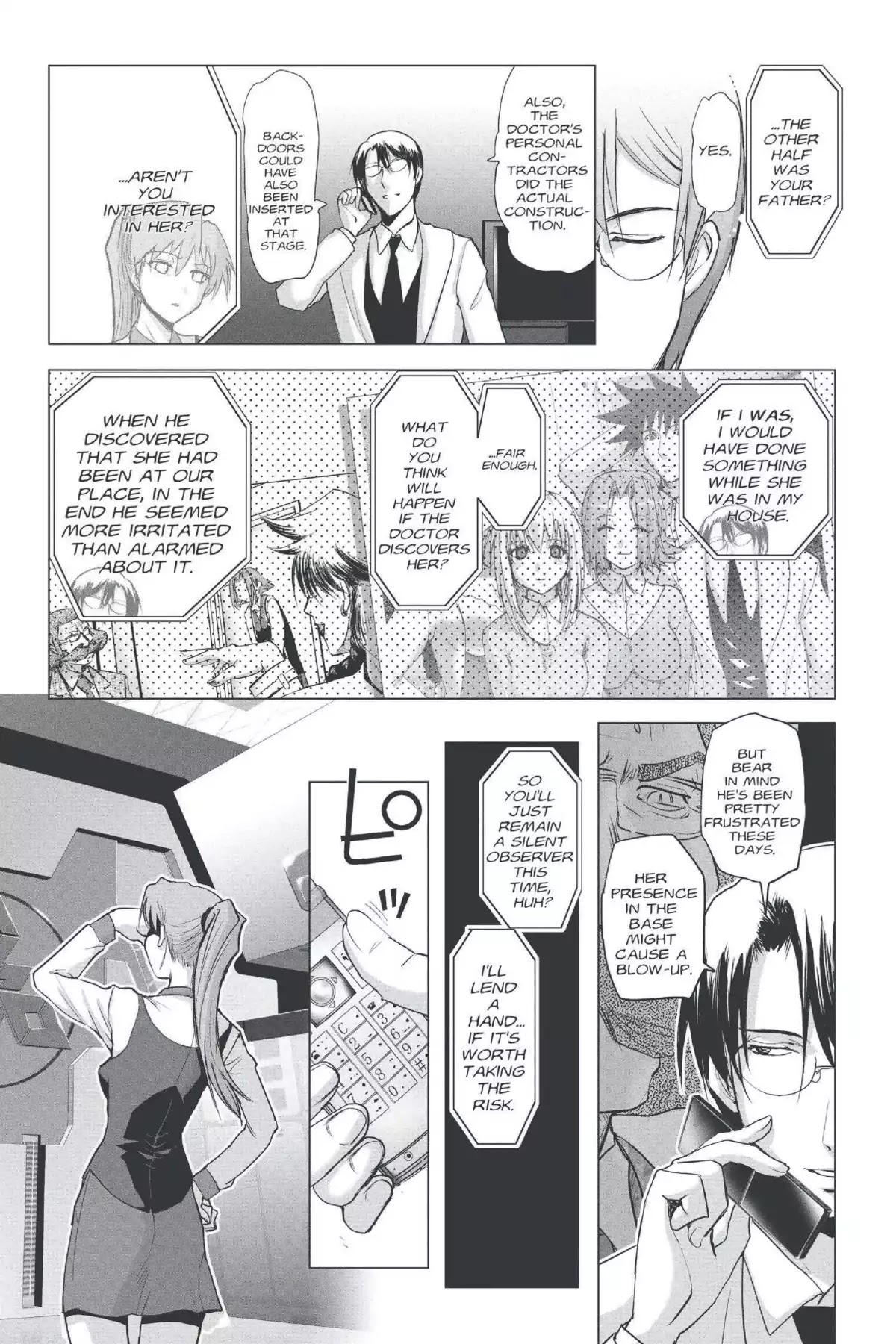 Excel Saga Chapter 22.2 page 15 - Vol.22 Mission 2: The Key and the Keyhole