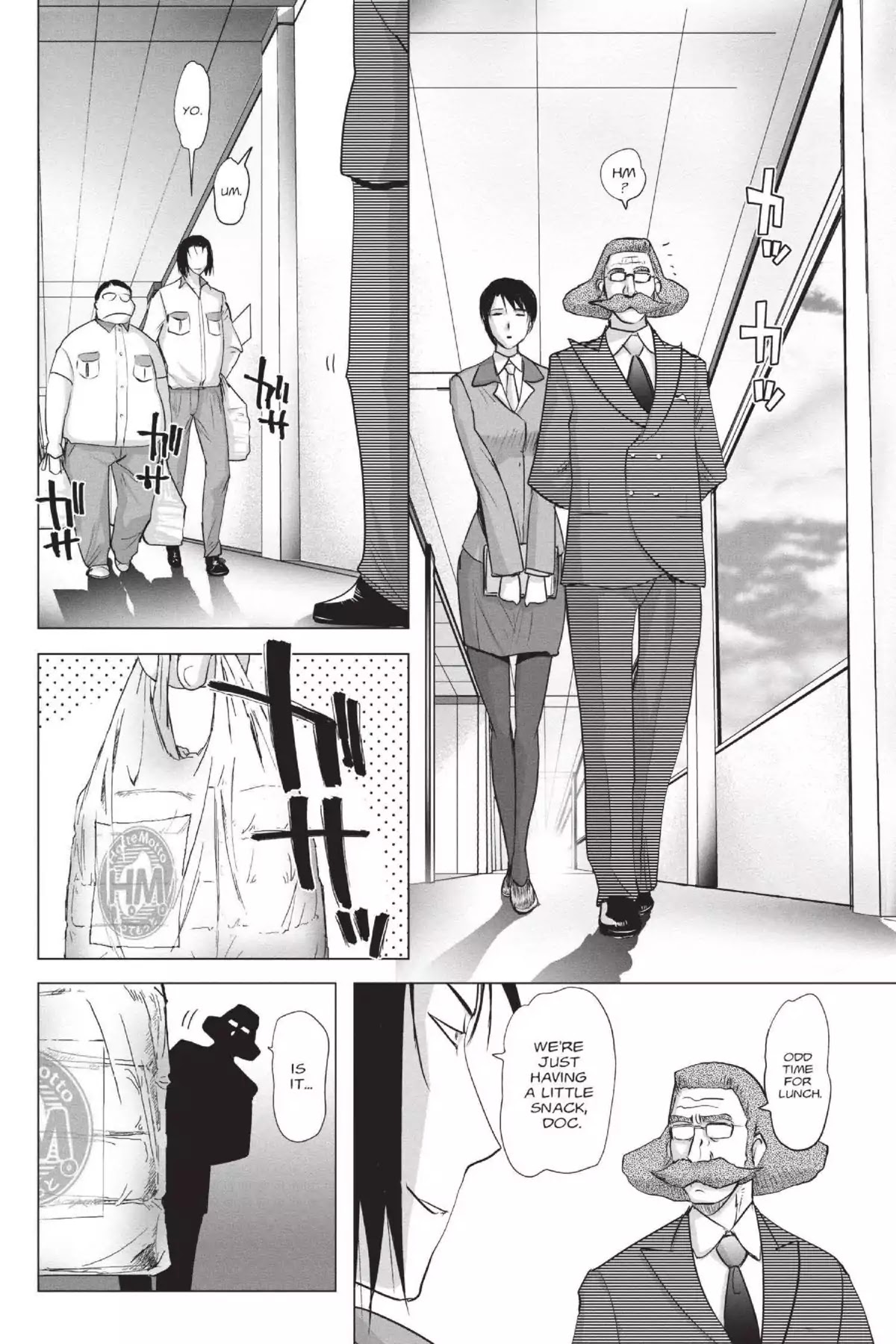 Excel Saga Chapter 22.2 page 2 - Vol.22 Mission 2: The Key and the Keyhole