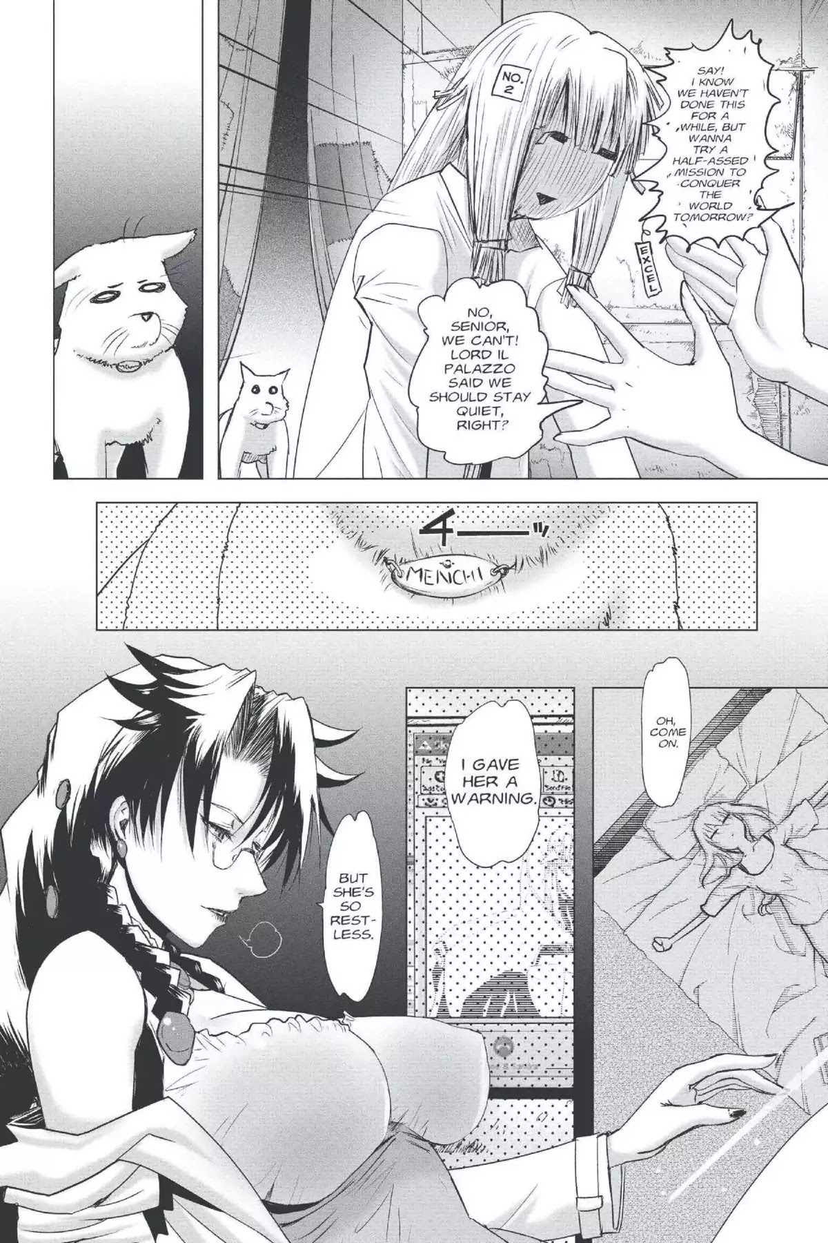 Excel Saga Chapter 22.2 page 20 - Vol.22 Mission 2: The Key and the Keyhole
