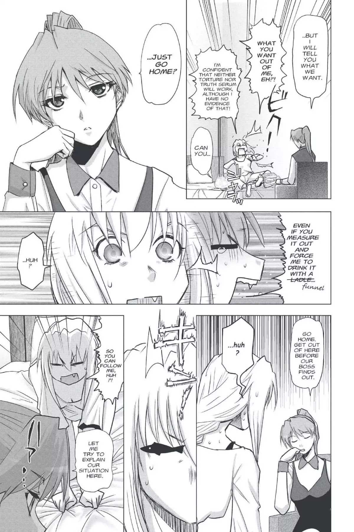 Excel Saga Chapter 22.2 page 7 - Vol.22 Mission 2: The Key and the Keyhole