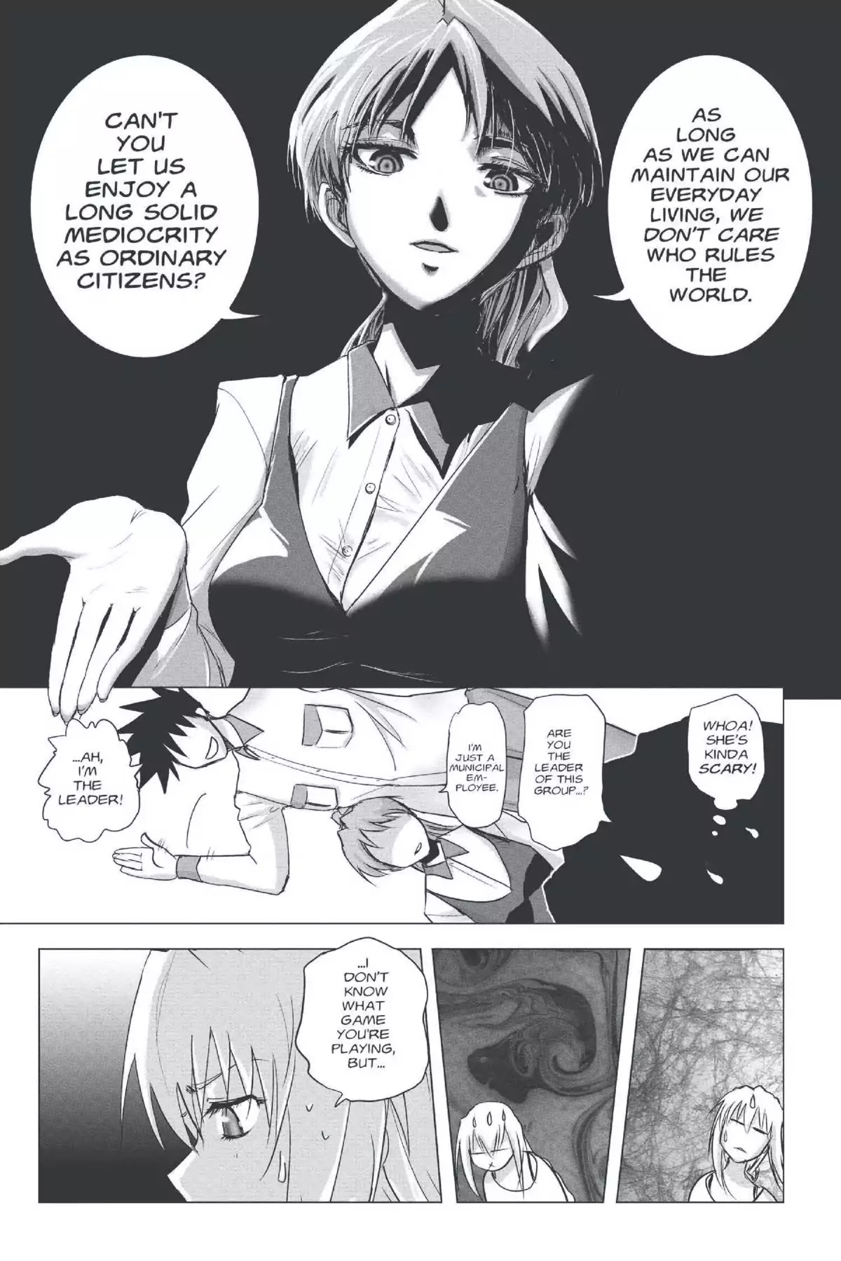 Excel Saga Chapter 22.2 page 9 - Vol.22 Mission 2: The Key and the Keyhole