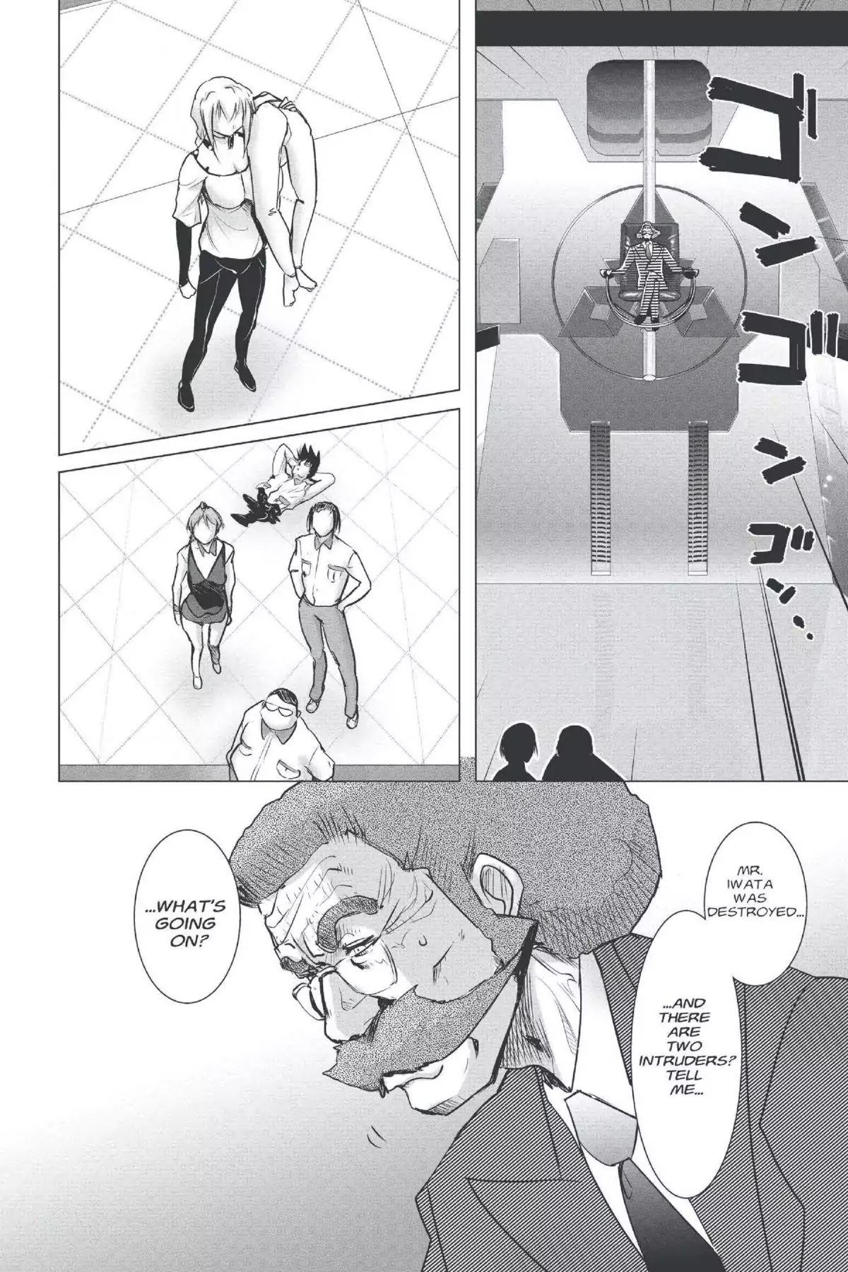 Excel Saga Chapter 22.3 page 10 - Vol.22 Mission 3: Eating Something You Picked off the Street