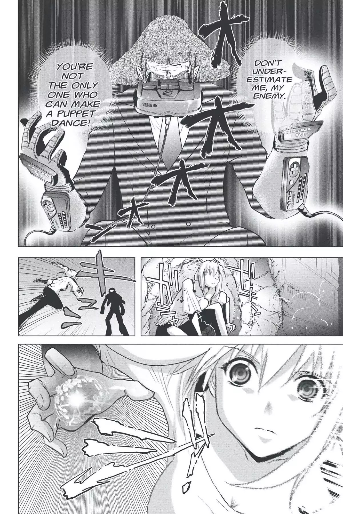 Excel Saga Chapter 22.3 page 18 - Vol.22 Mission 3: Eating Something You Picked off the Street