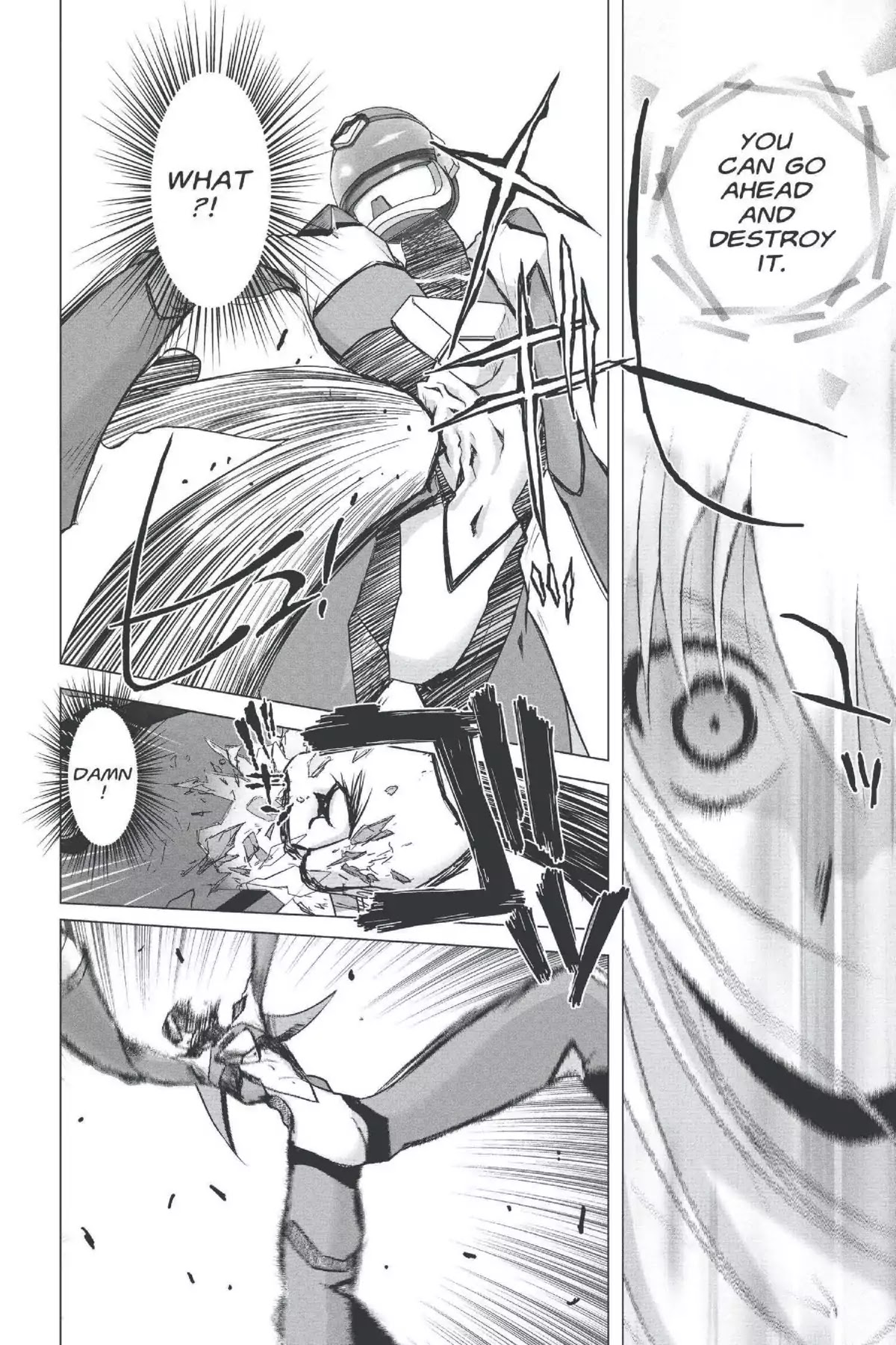 Excel Saga Chapter 22.3 page 22 - Vol.22 Mission 3: Eating Something You Picked off the Street