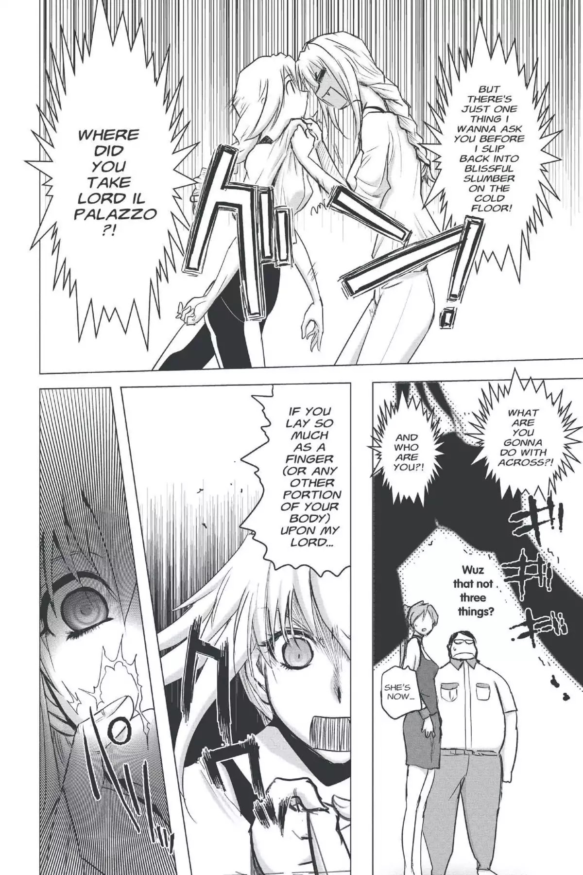 Excel Saga Chapter 22.3 page 26 - Vol.22 Mission 3: Eating Something You Picked off the Street