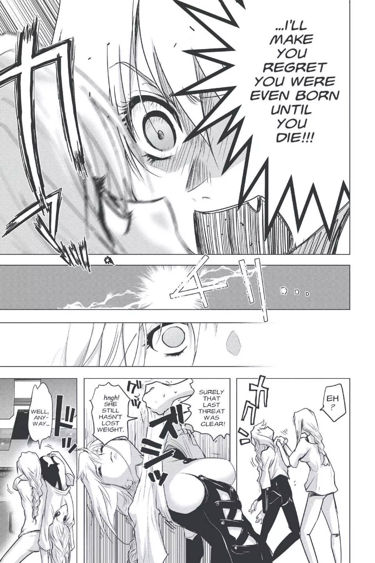 Excel Saga Chapter 22.3 page 27 - Vol.22 Mission 3: Eating Something You Picked off the Street