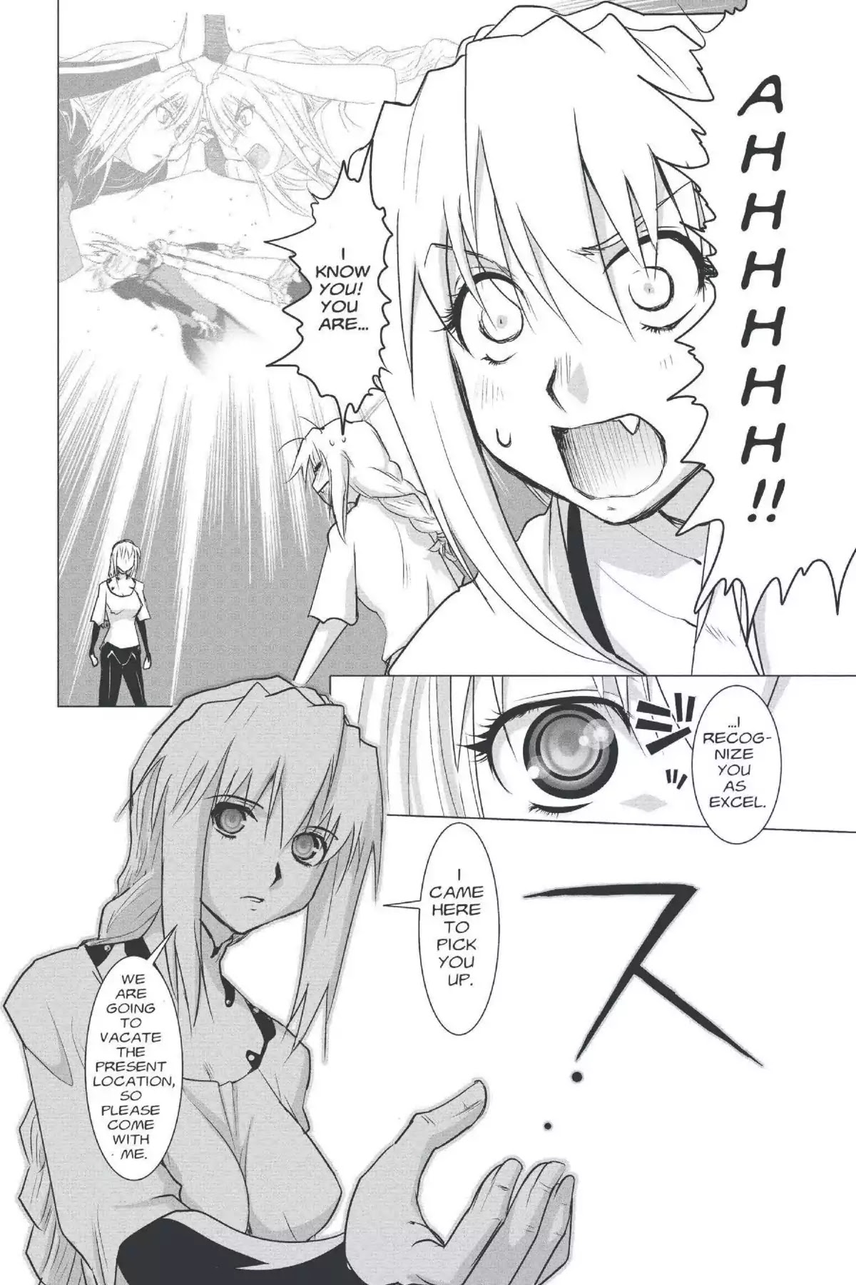 Excel Saga Chapter 22.3 page 4 - Vol.22 Mission 3: Eating Something You Picked off the Street
