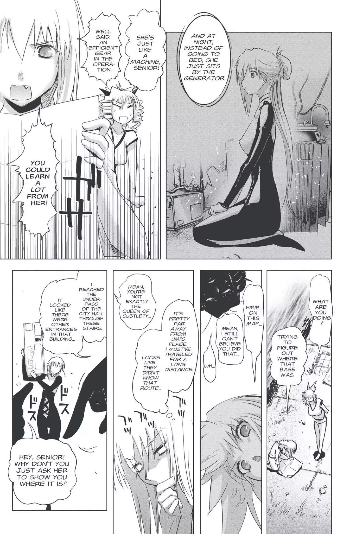 Excel Saga Chapter 22.4 page 17 - Vol.22 Mission 4: Diary of a Pretty Girl's Brain