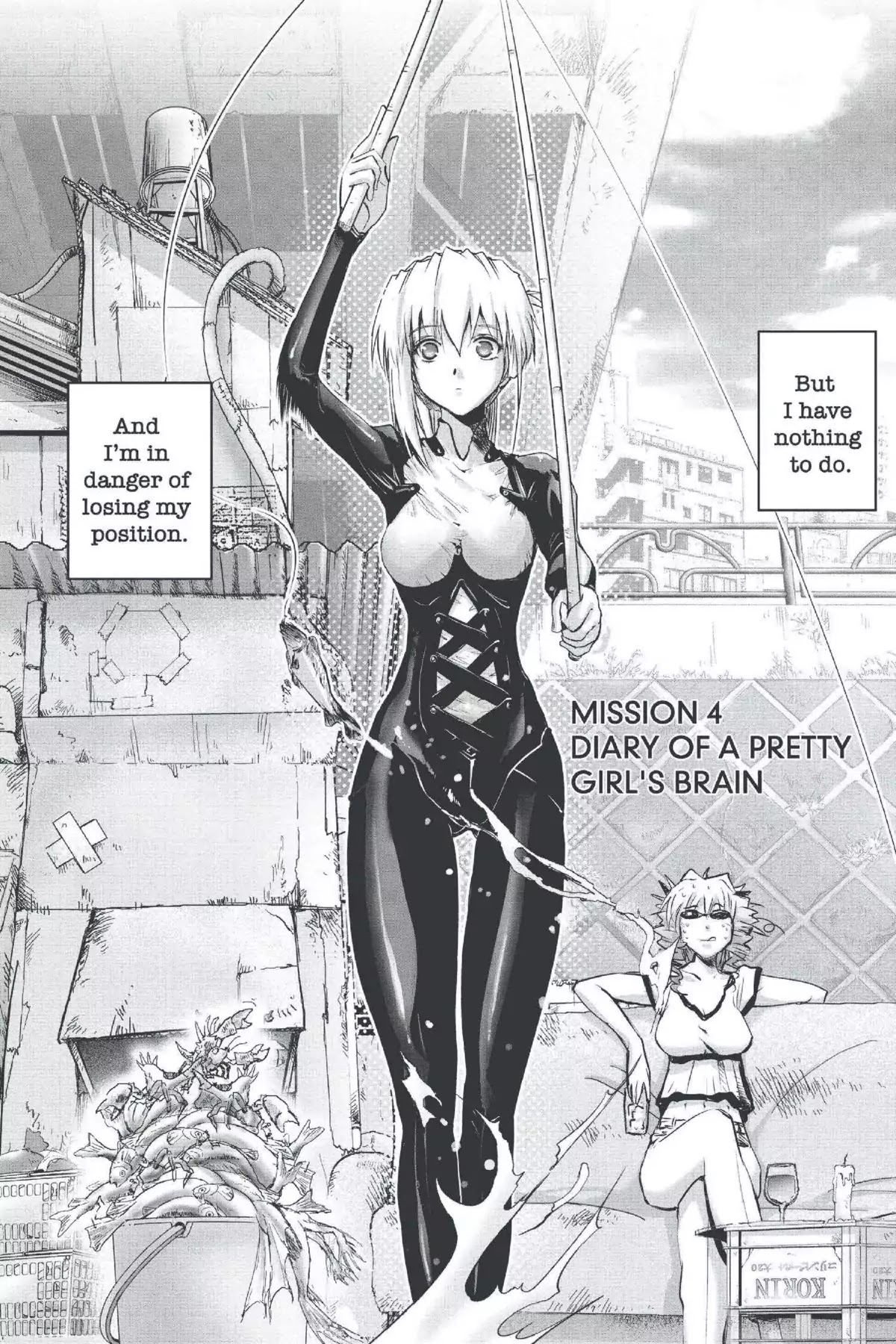 Excel Saga Chapter 22.4 page 2 - Vol.22 Mission 4: Diary of a Pretty Girl's Brain
