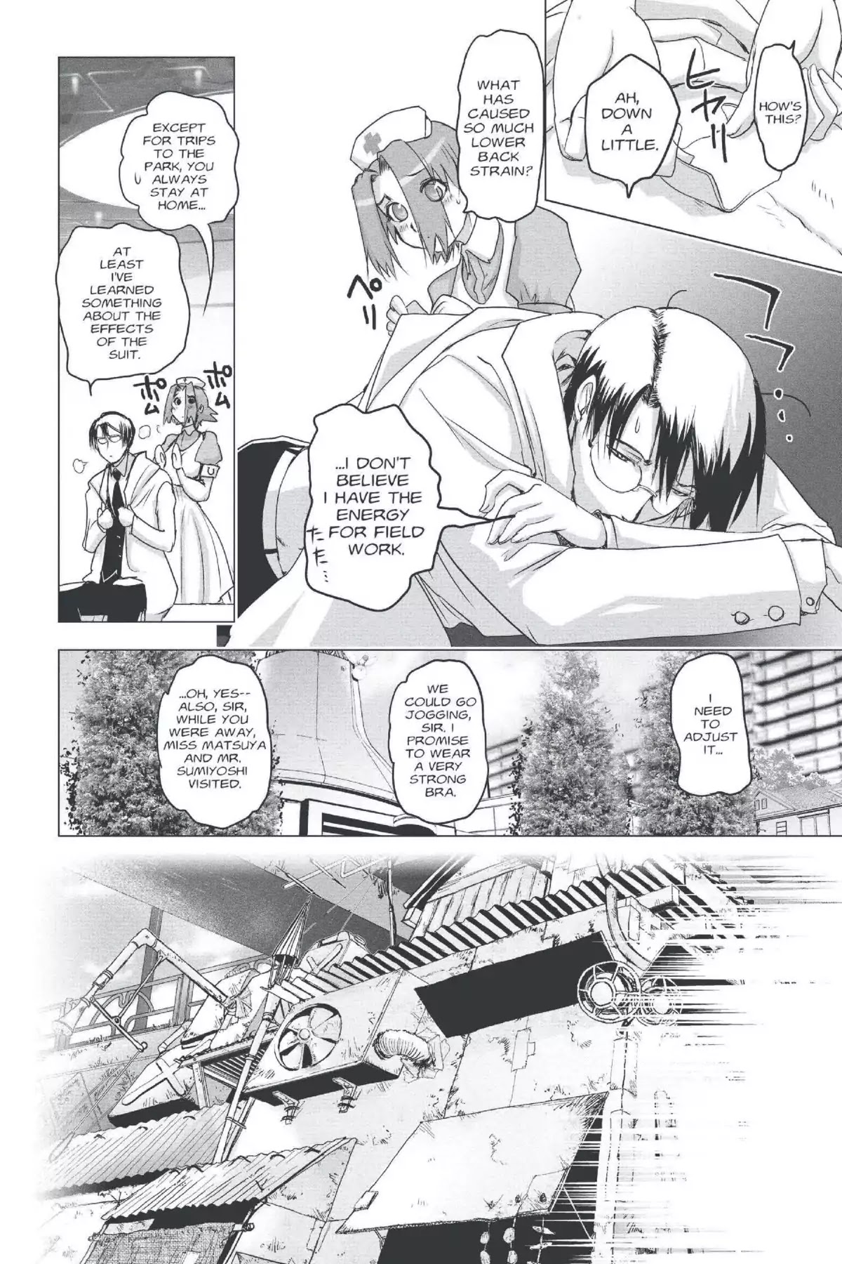 Excel Saga Chapter 22.5 page 18 - Vol.22 Mission 5: Physical Labor