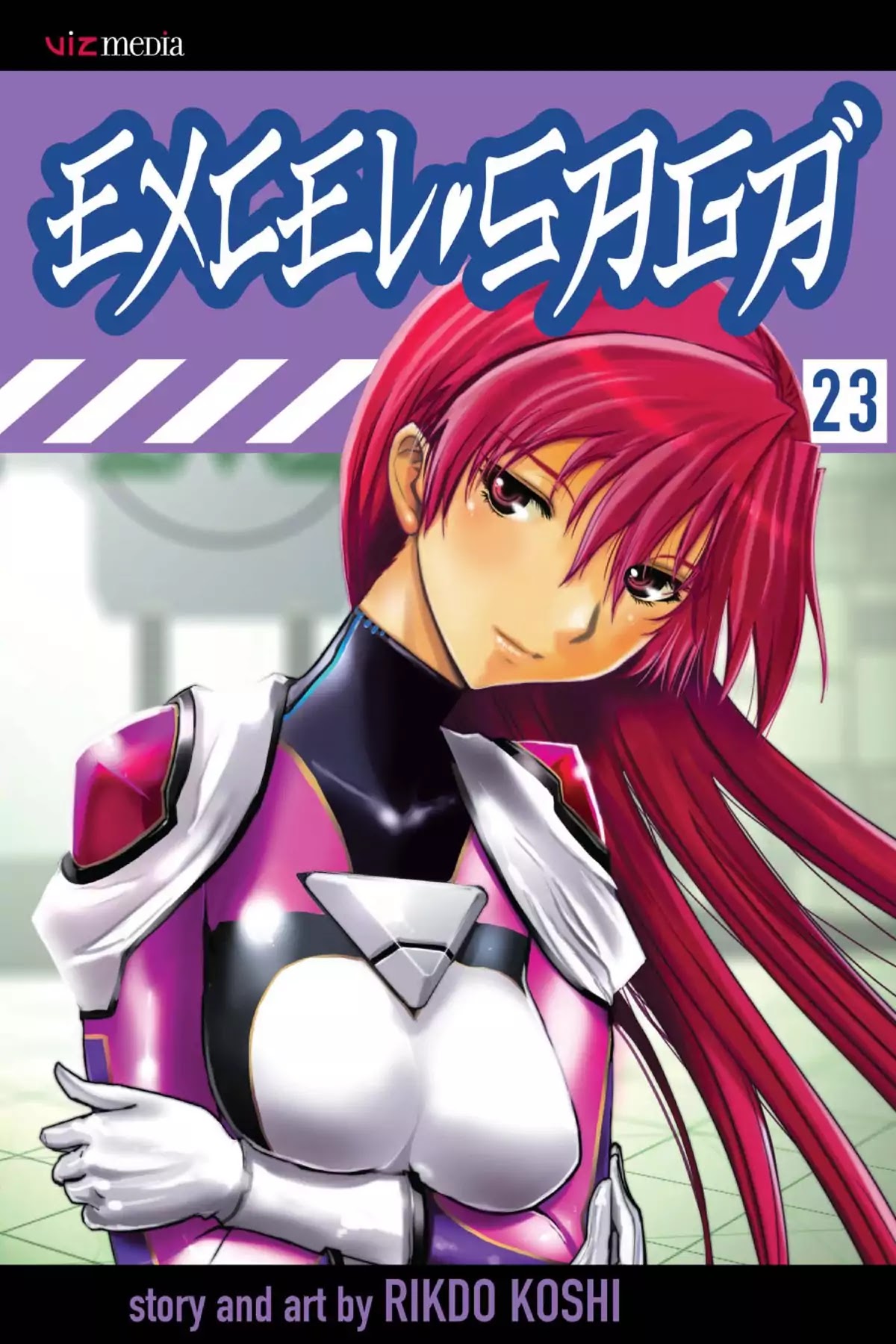 Excel Saga Chapter 23.1 page 1 - Vol.23 Mission 1: Smile as You Smiled That Day