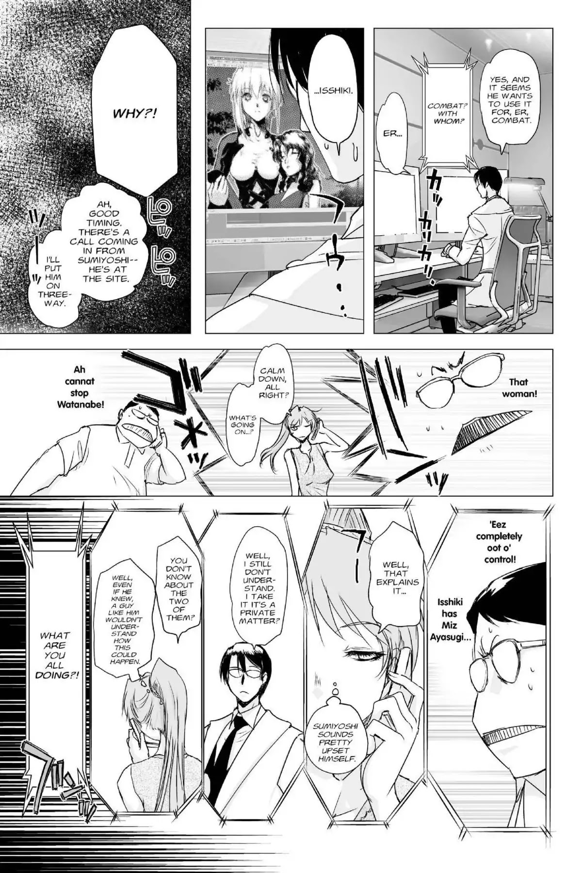 Excel Saga Chapter 23.1 page 14 - Vol.23 Mission 1: Smile as You Smiled That Day