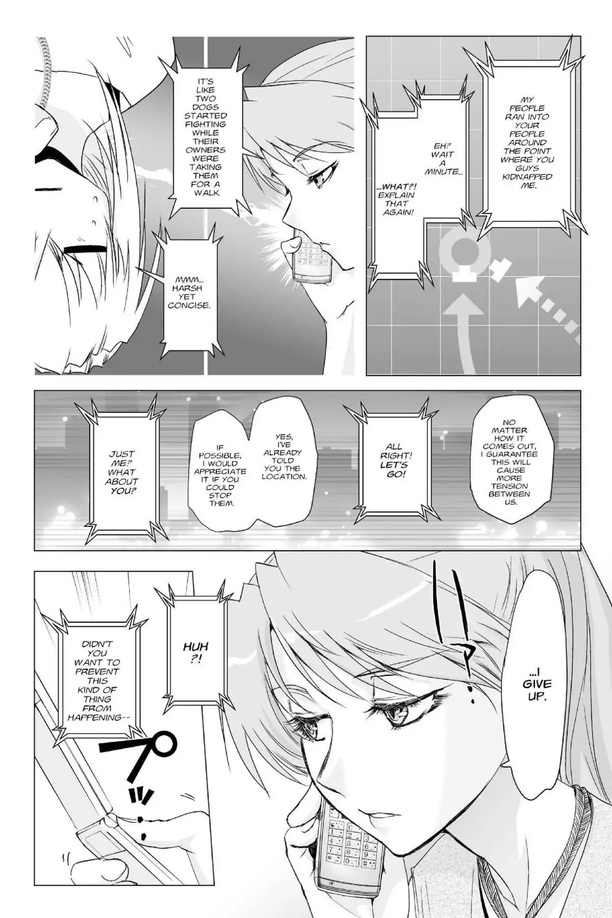 Excel Saga Chapter 23.1 page 22 - Vol.23 Mission 1: Smile as You Smiled That Day