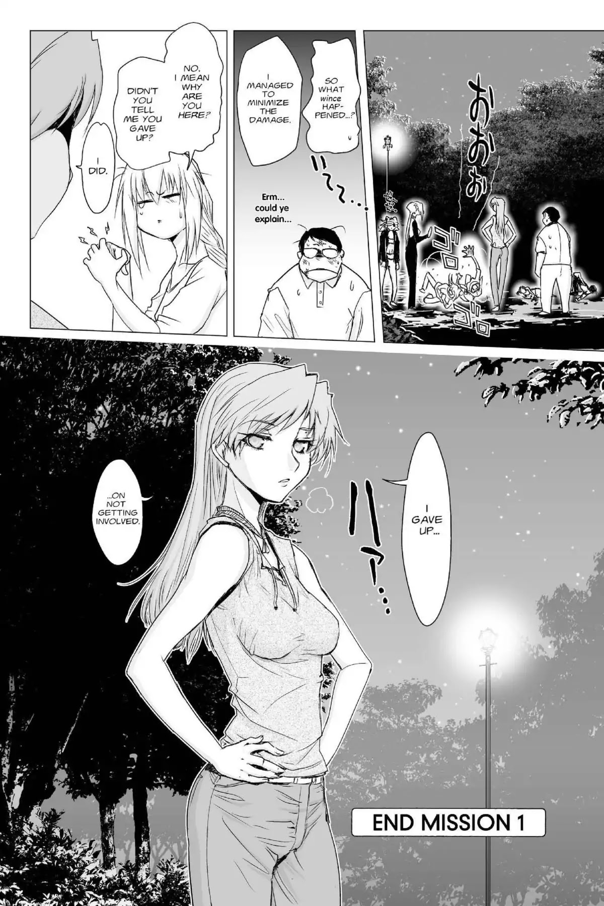 Excel Saga Chapter 23.1 page 35 - Vol.23 Mission 1: Smile as You Smiled That Day