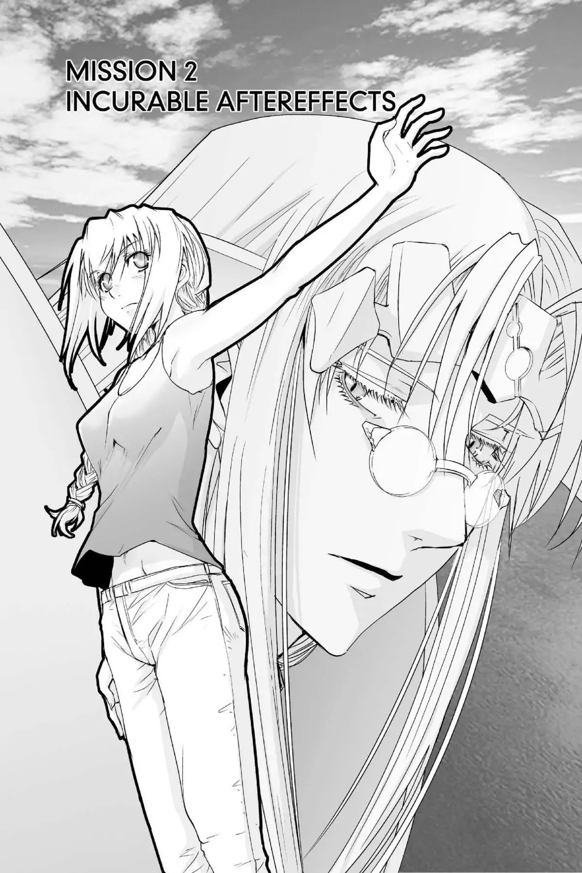 Excel Saga Chapter 23.2 page 1 - Vol.23 Mission 2: Incurable Aftereffects