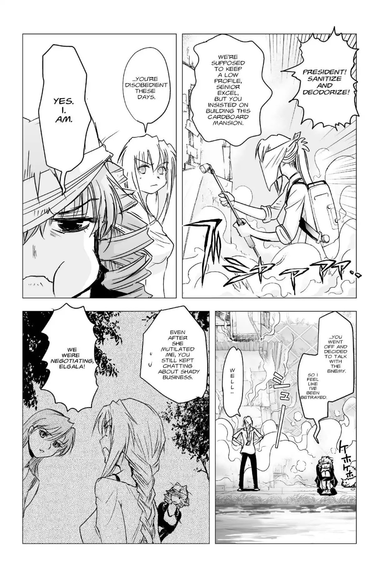 Excel Saga Chapter 23.2 page 13 - Vol.23 Mission 2: Incurable Aftereffects