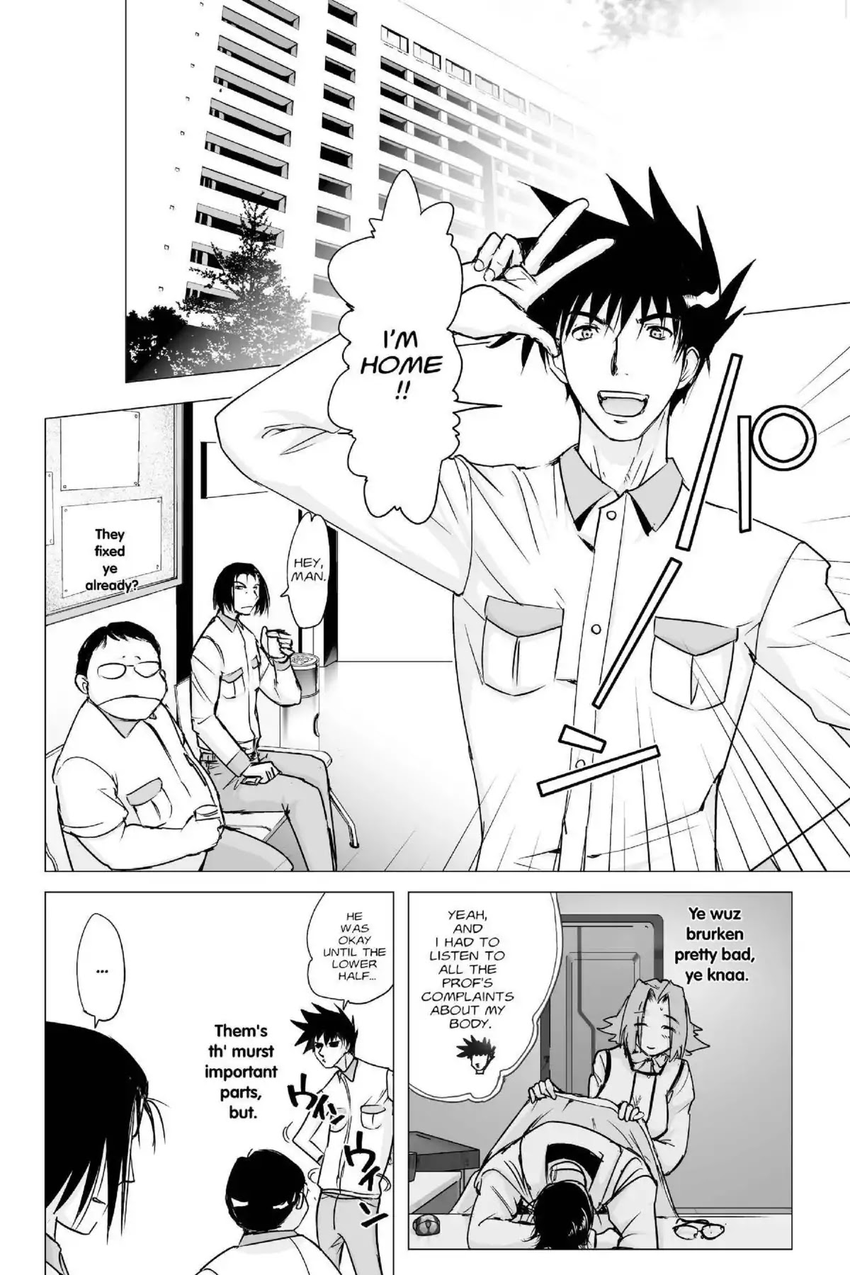 Excel Saga Chapter 23.2 page 16 - Vol.23 Mission 2: Incurable Aftereffects