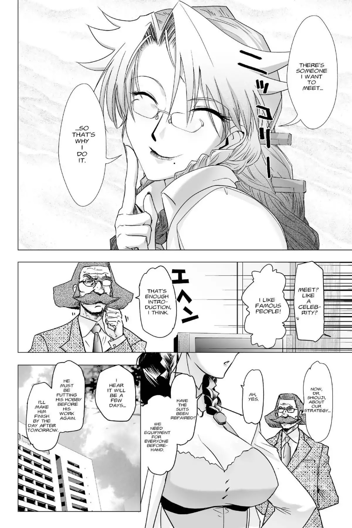 Excel Saga Chapter 23.3 page 10 - Vol.23 Mission 3: Looking Forward to Seeing You