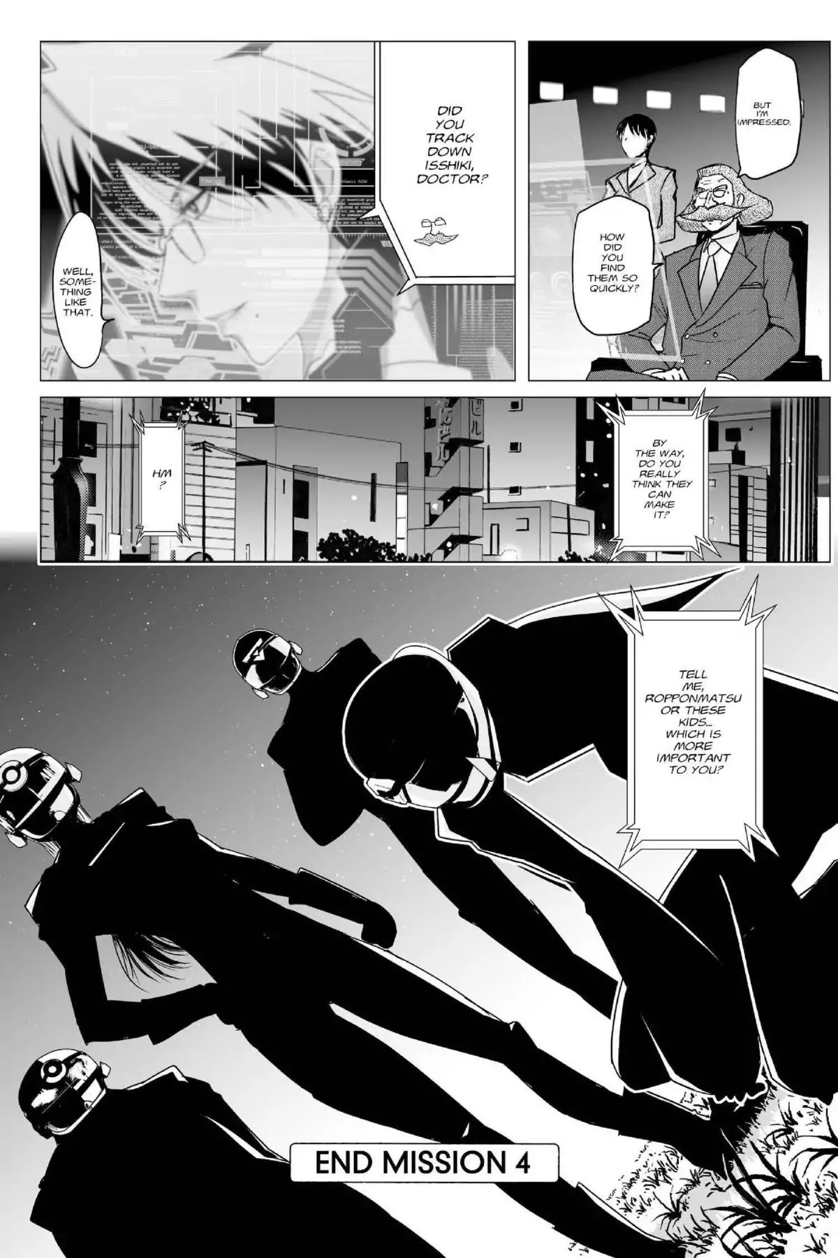 Excel Saga Chapter 23.4 page 16 - Vol.23 Mission 4: Plain Puzzle