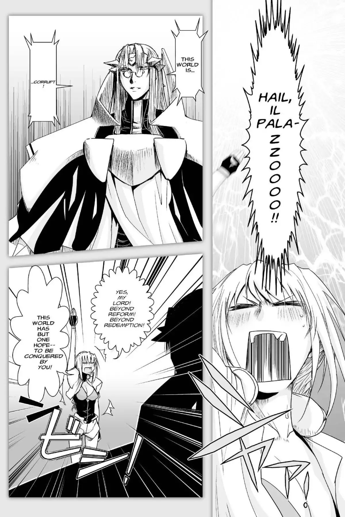 Excel Saga Chapter 23.4 page 3 - Vol.23 Mission 4: Plain Puzzle