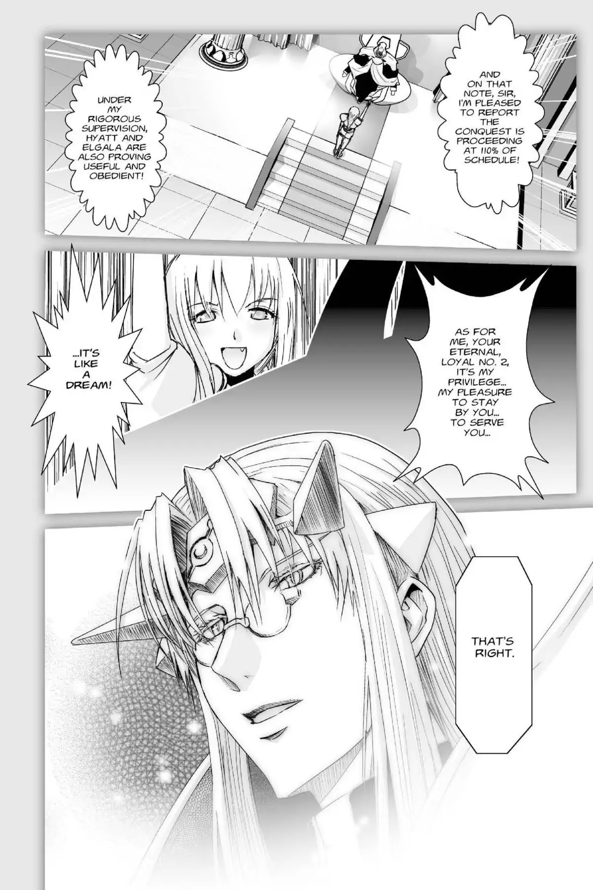 Excel Saga Chapter 23.4 page 4 - Vol.23 Mission 4: Plain Puzzle