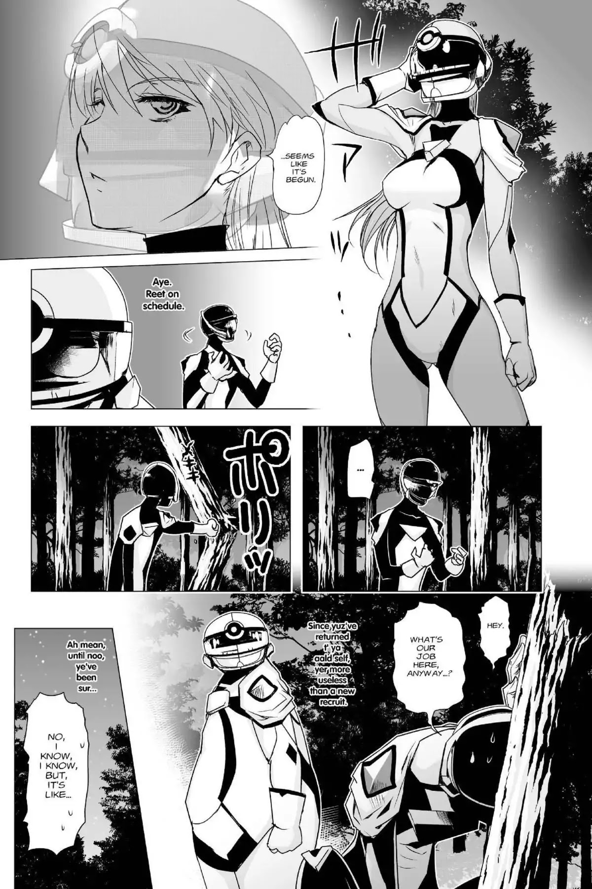 Excel Saga Chapter 23.5 page 1 - Vol.23 Mission 5: Actors' War