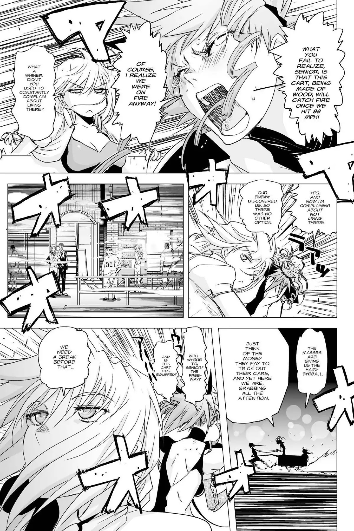 Excel Saga Chapter 23.5 page 3 - Vol.23 Mission 5: Actors' War