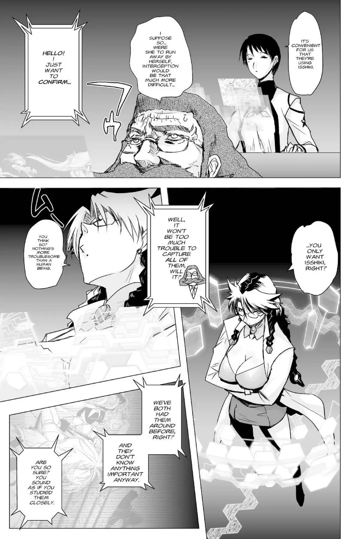 Excel Saga Chapter 23.5 page 5 - Vol.23 Mission 5: Actors' War