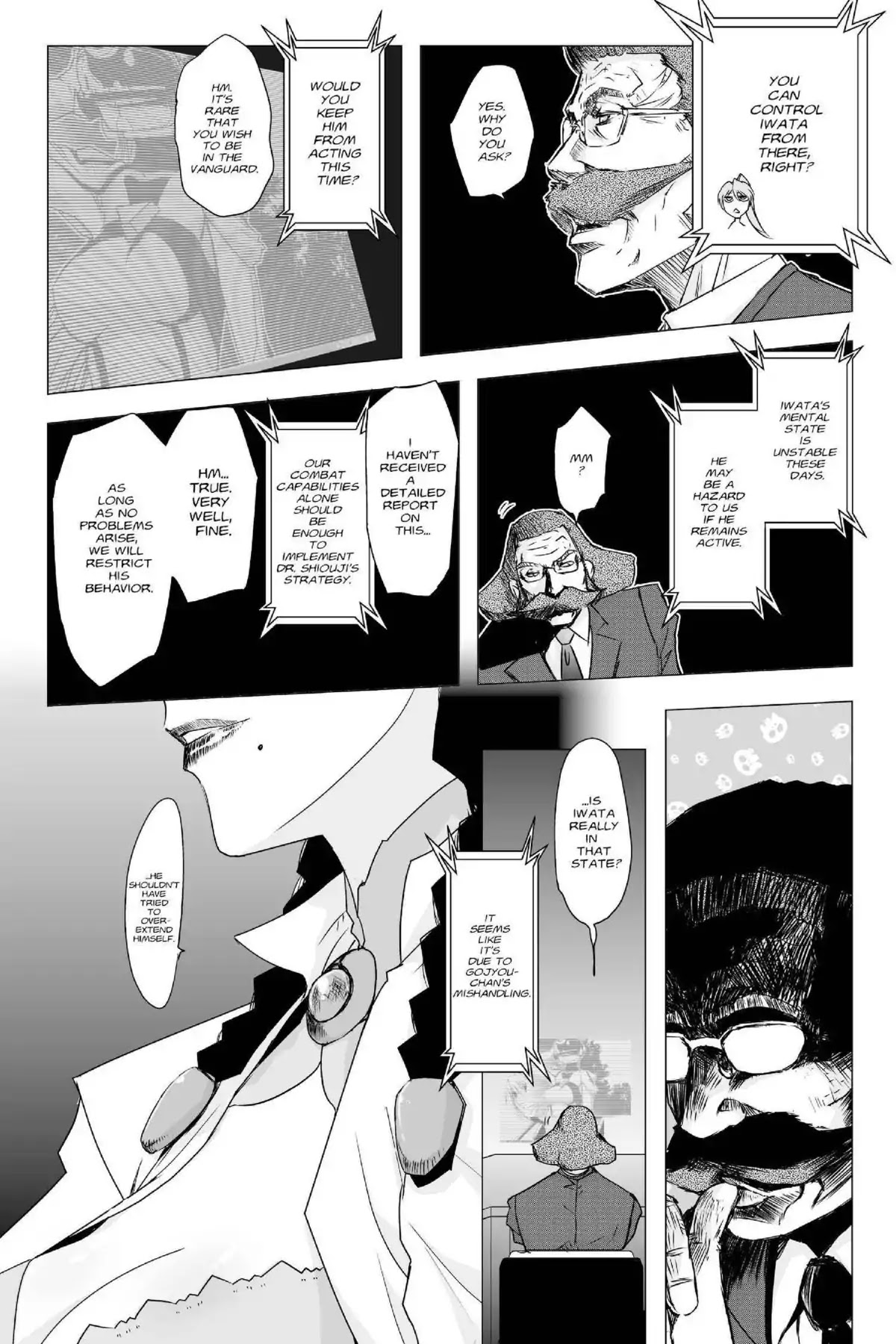 Excel Saga Chapter 23.5 page 7 - Vol.23 Mission 5: Actors' War