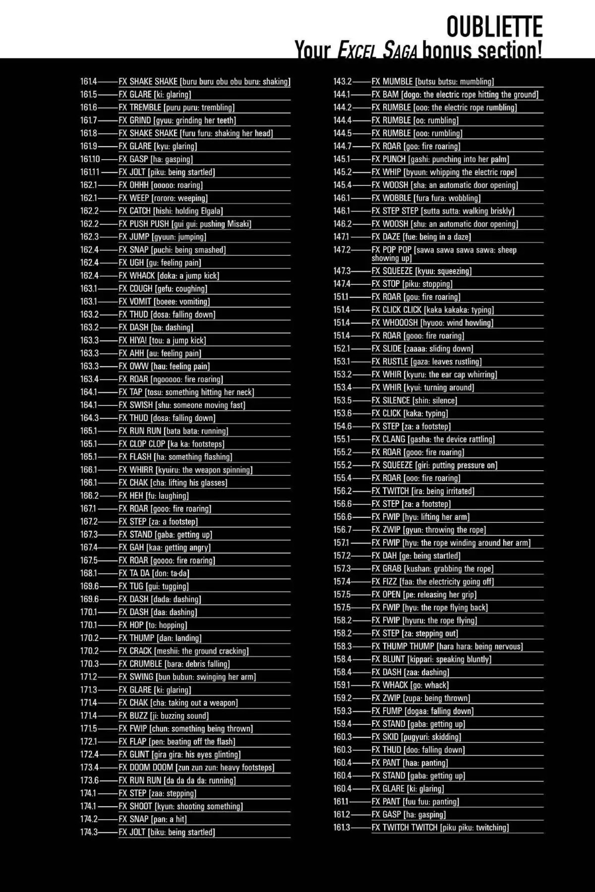 Excel Saga Chapter 23.7-5 page 5 - Vol.23 Oubliette: Excel Saga Bonus Section