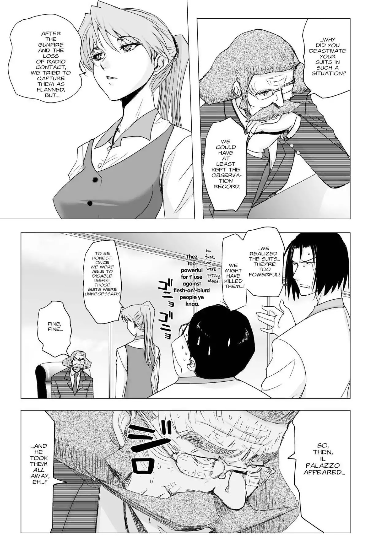 Excel Saga Chapter 23.7 page 11 - Vol.23 Mission 7: Someone Invincible