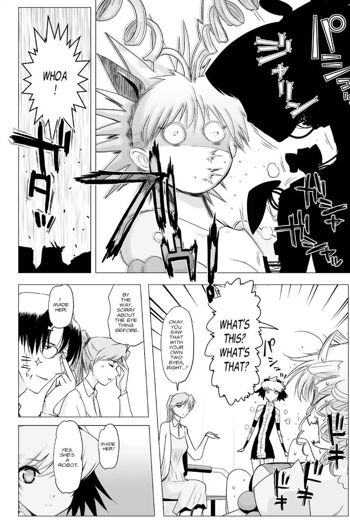 Excel Saga Chapter 23.7 page 22 - Vol.23 Mission 7: Someone Invincible