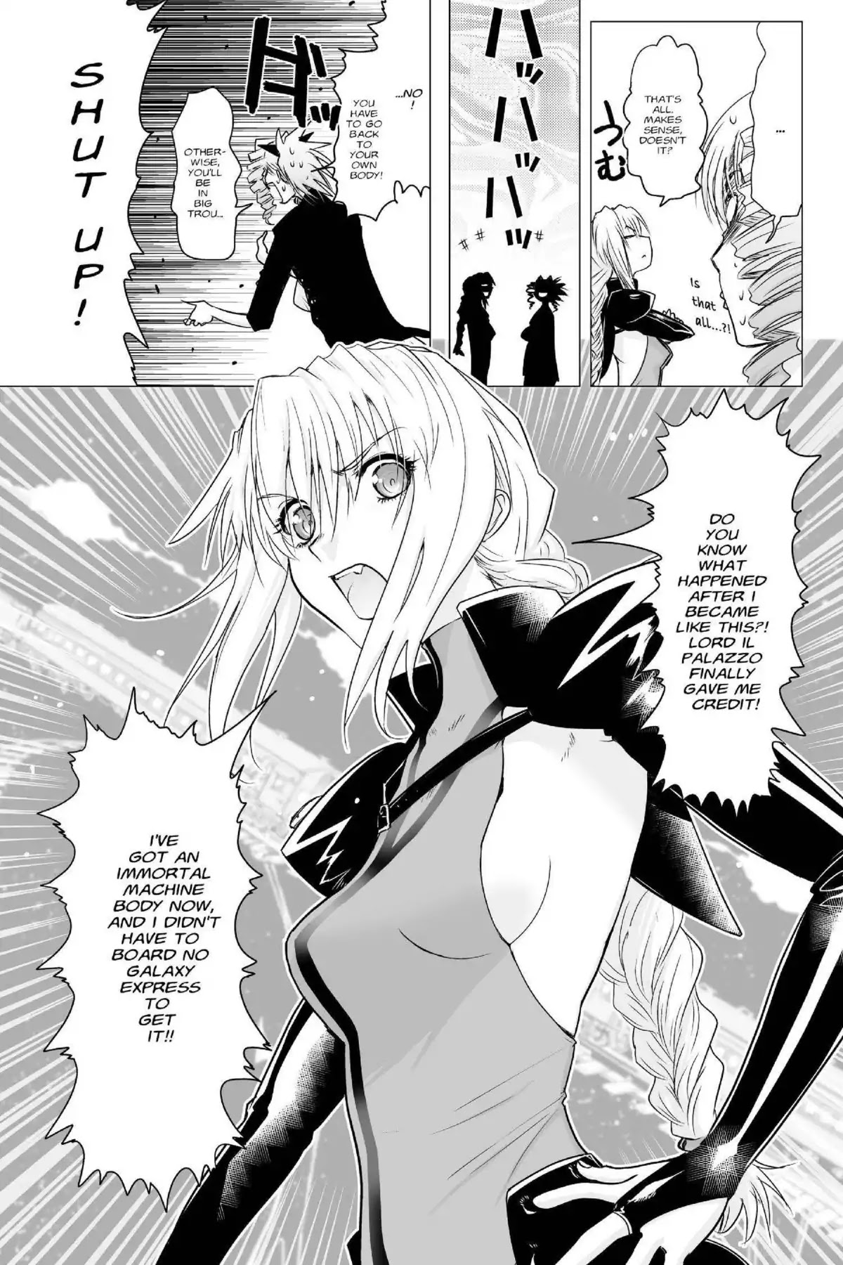 Excel Saga Chapter 23.7 page 35 - Vol.23 Mission 7: Someone Invincible