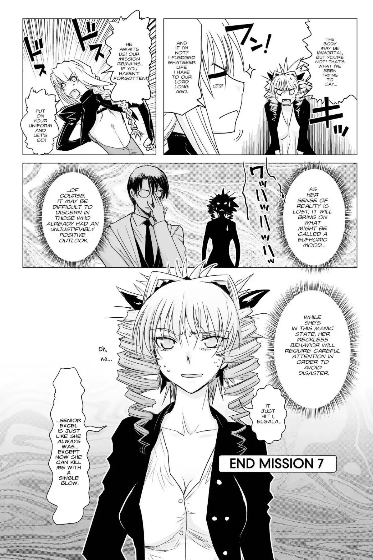 Excel Saga Chapter 23.7 page 36 - Vol.23 Mission 7: Someone Invincible