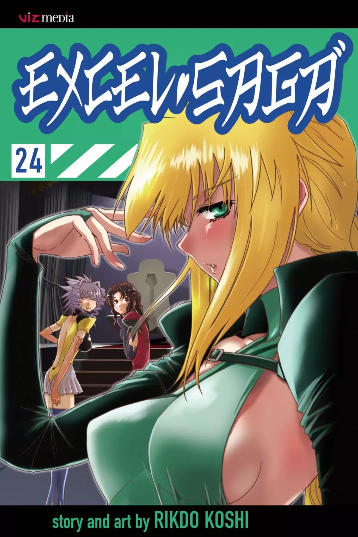 Excel Saga Chapter 24.1 page 1 - Vol.24 Mission 1: Loose and Happy