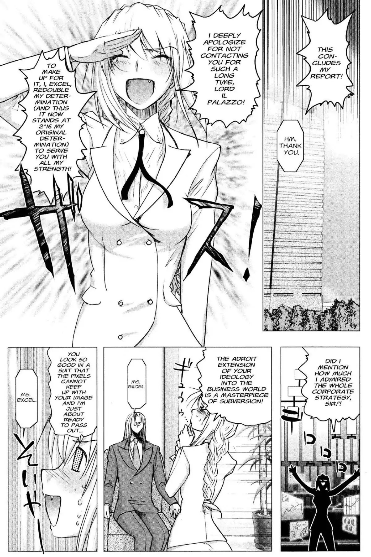 Excel Saga Chapter 24.2 page 7 - Vol.24 Mission 2: The North Wind and the Heavy Rain