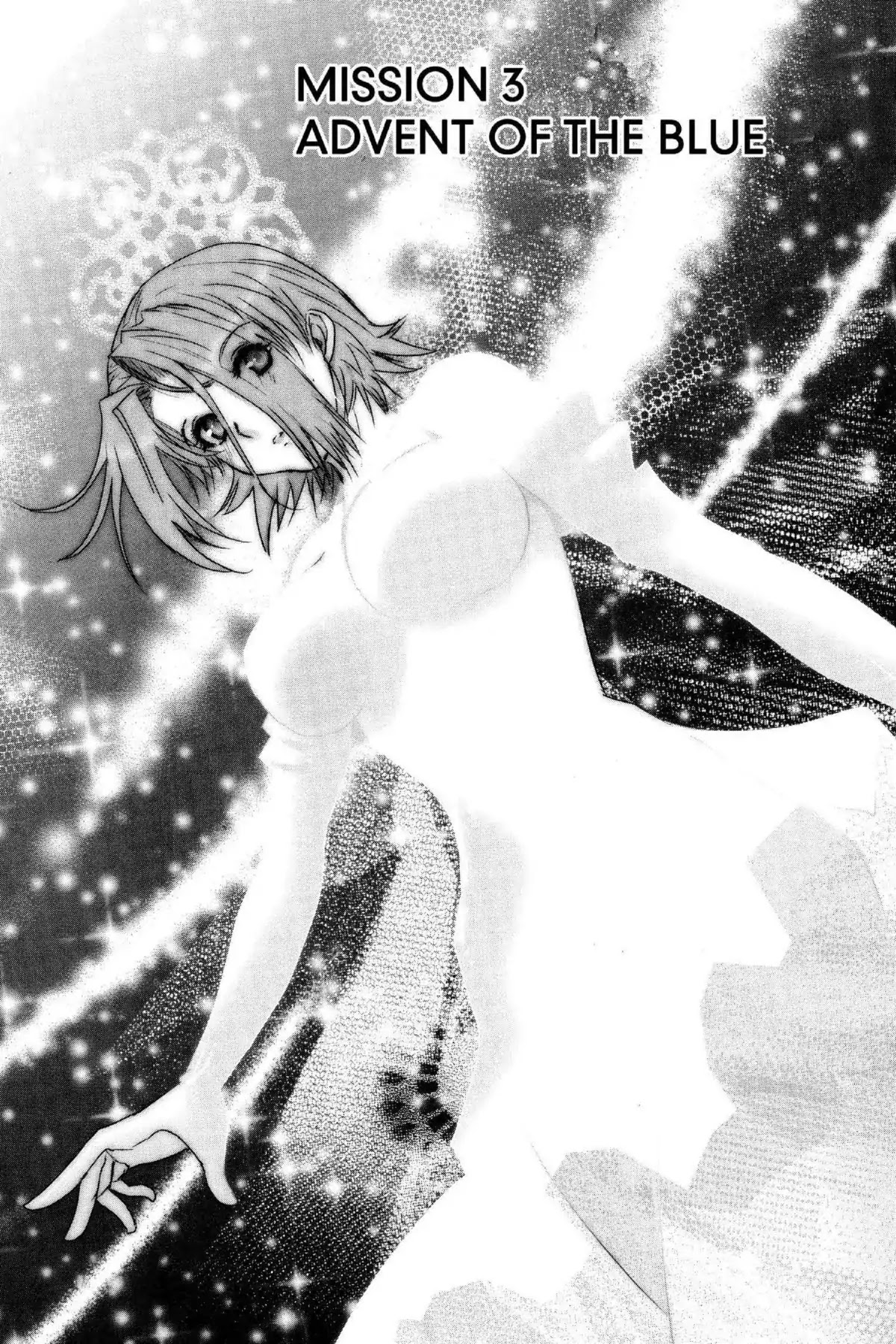 Excel Saga Chapter 24.3 page 1 - Vol.24 Mission 3: Advent of the Blue