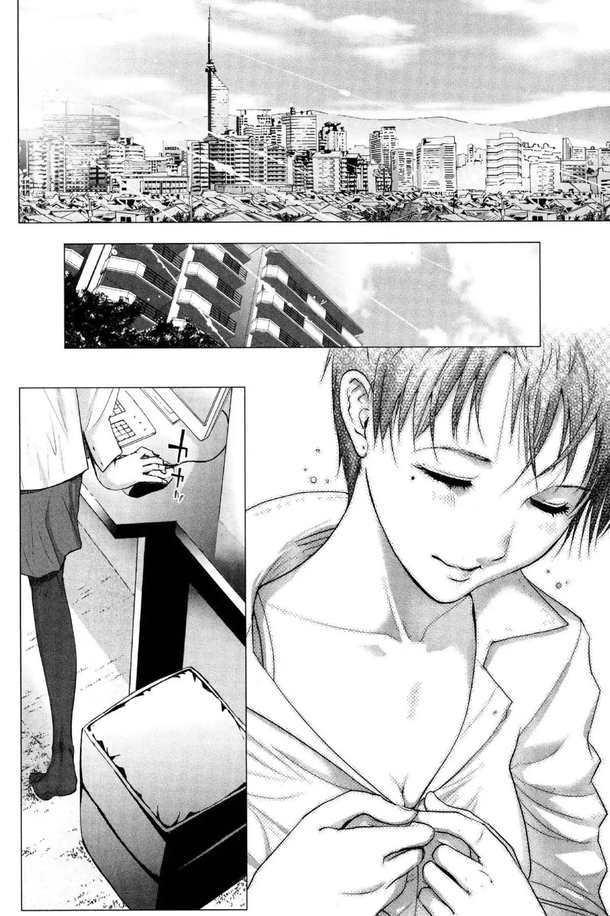 Excel Saga Chapter 24.3 page 2 - Vol.24 Mission 3: Advent of the Blue
