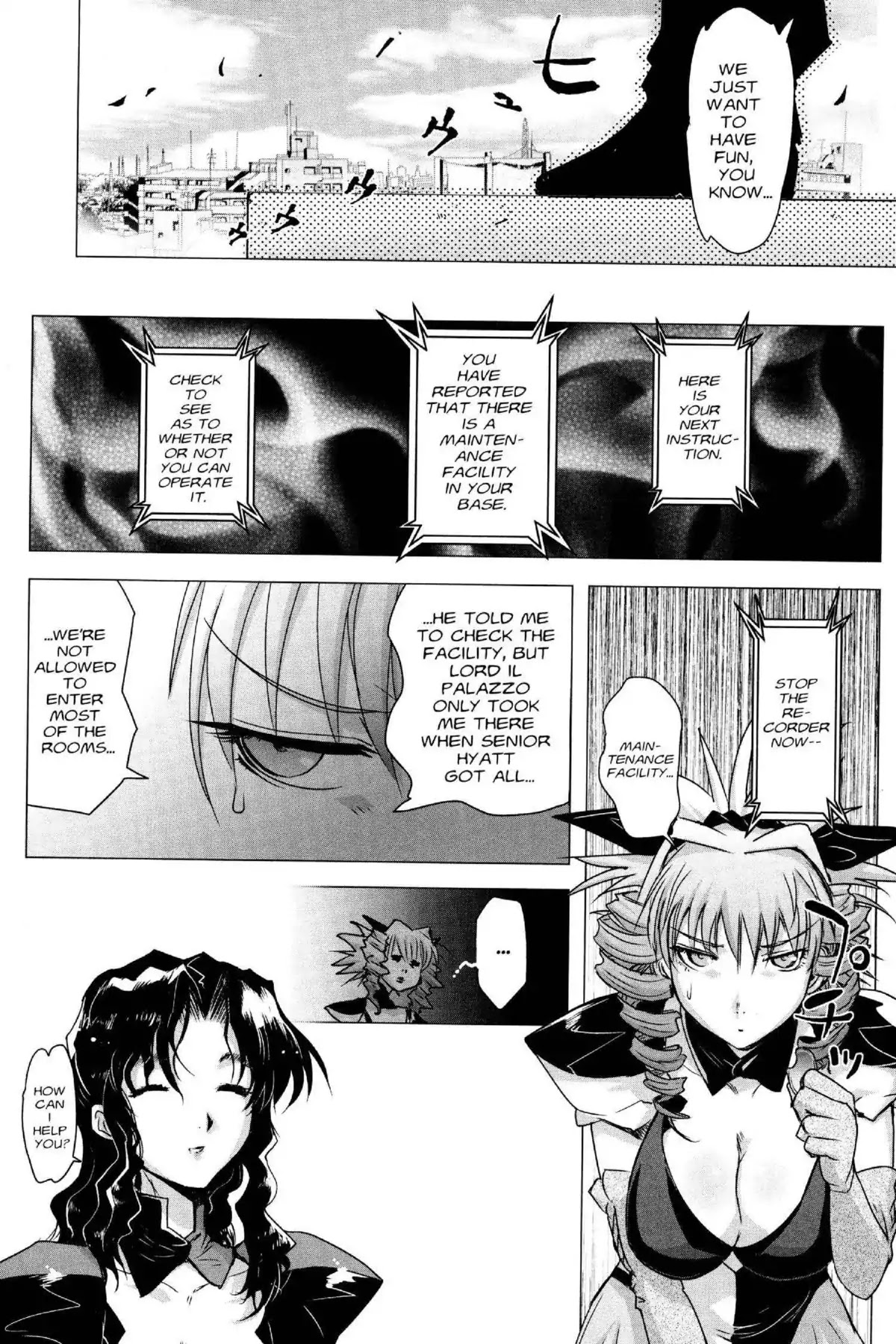 Excel Saga Chapter 24.3 page 22 - Vol.24 Mission 3: Advent of the Blue