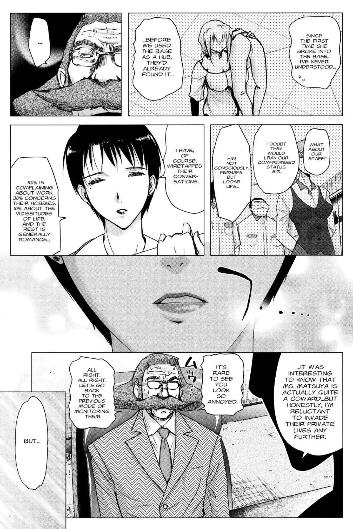 Excel Saga Chapter 24.3 page 7 - Vol.24 Mission 3: Advent of the Blue
