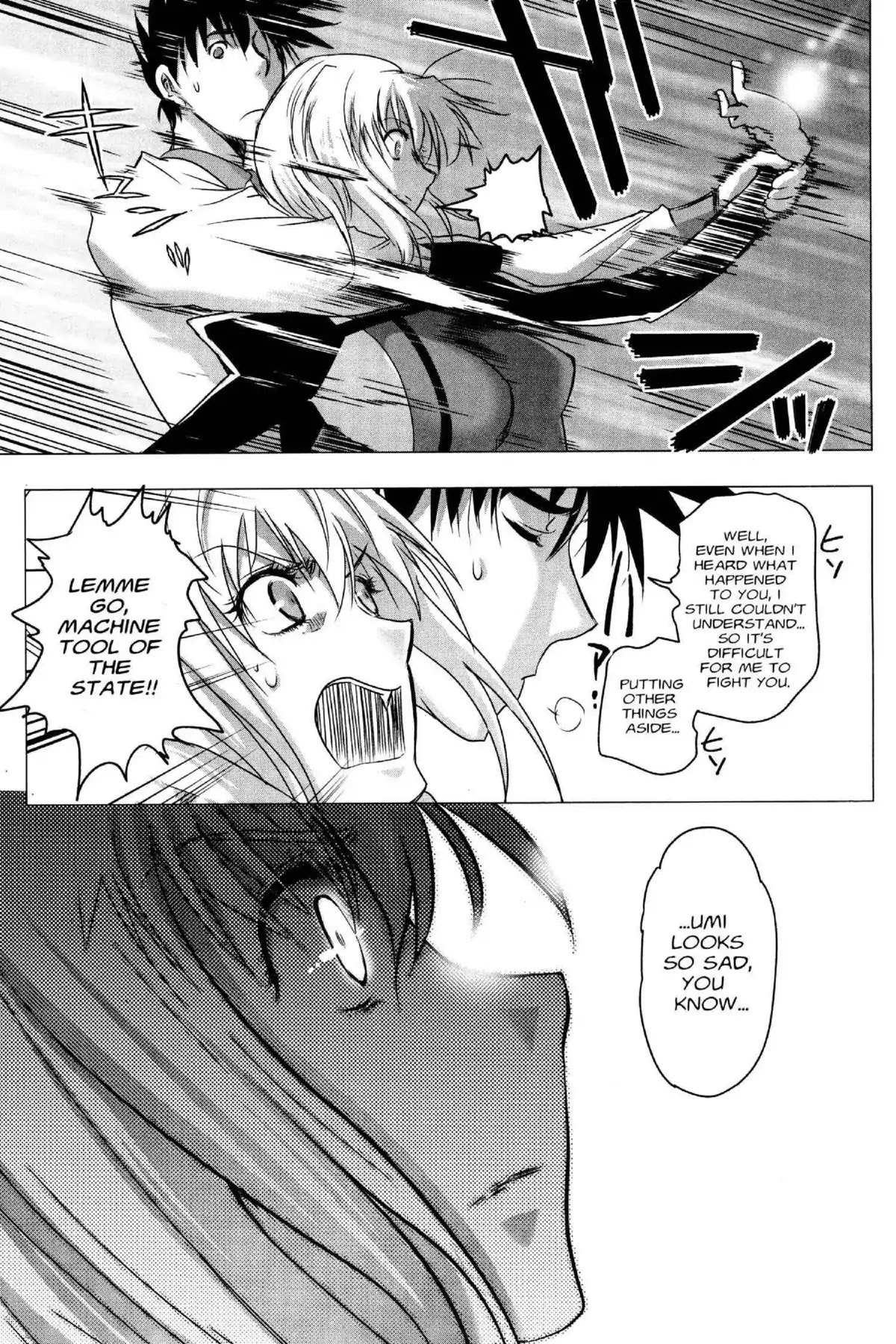 Excel Saga Chapter 24.4 page 27 - Vol.24 Mission 4: A Wrinkled Angle